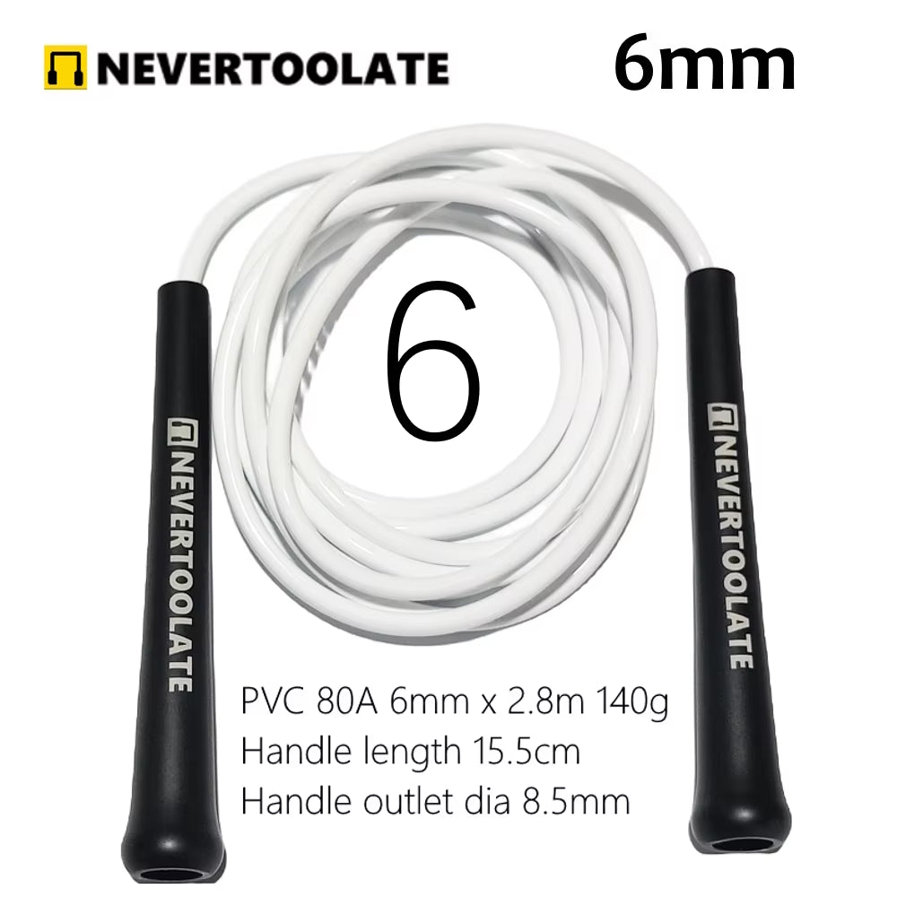 NeverTooLate™ ProSpeed Jump Rope – Lightweight, Durable & Fast
