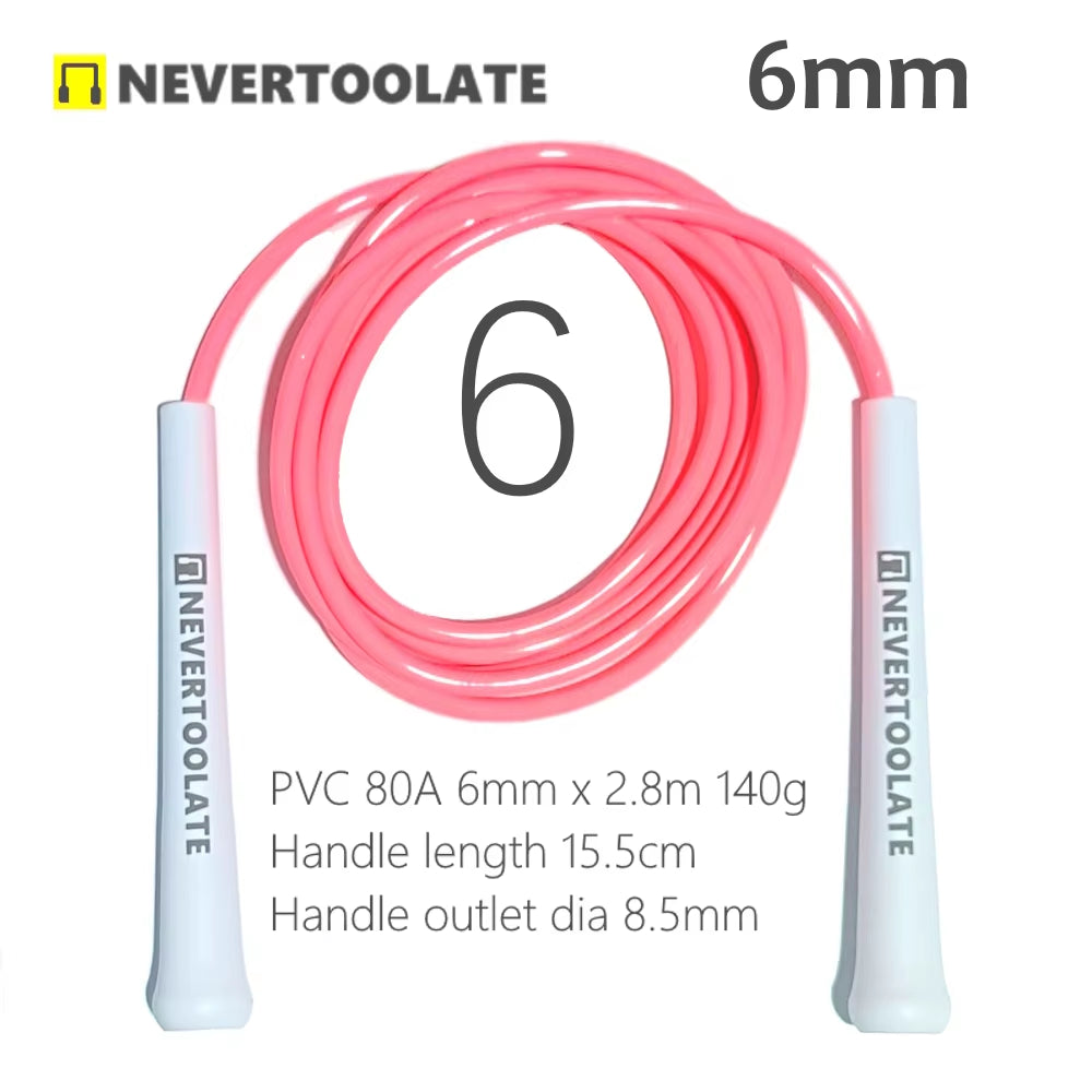 NeverTooLate™ ProSpeed Jump Rope – Lightweight, Durable & Fast