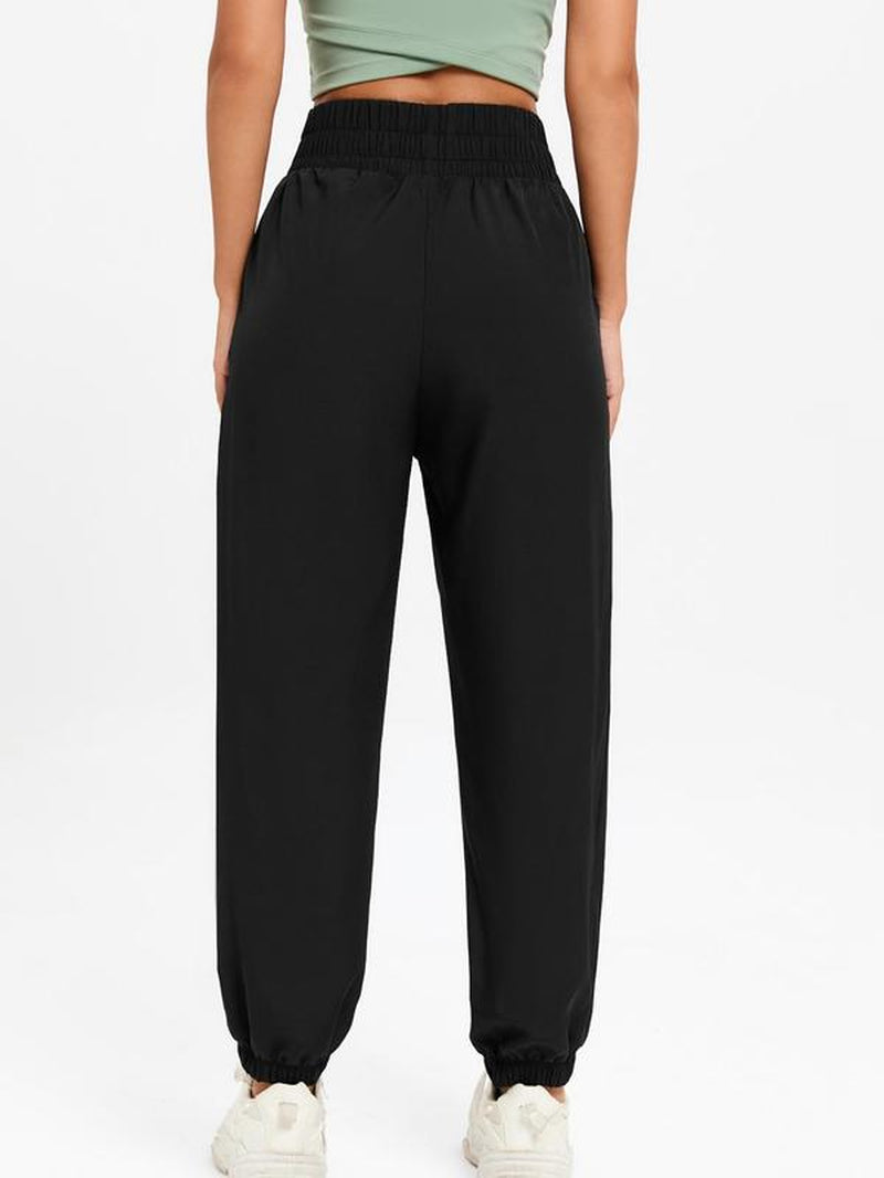 High Waist Running Fitness Trousers