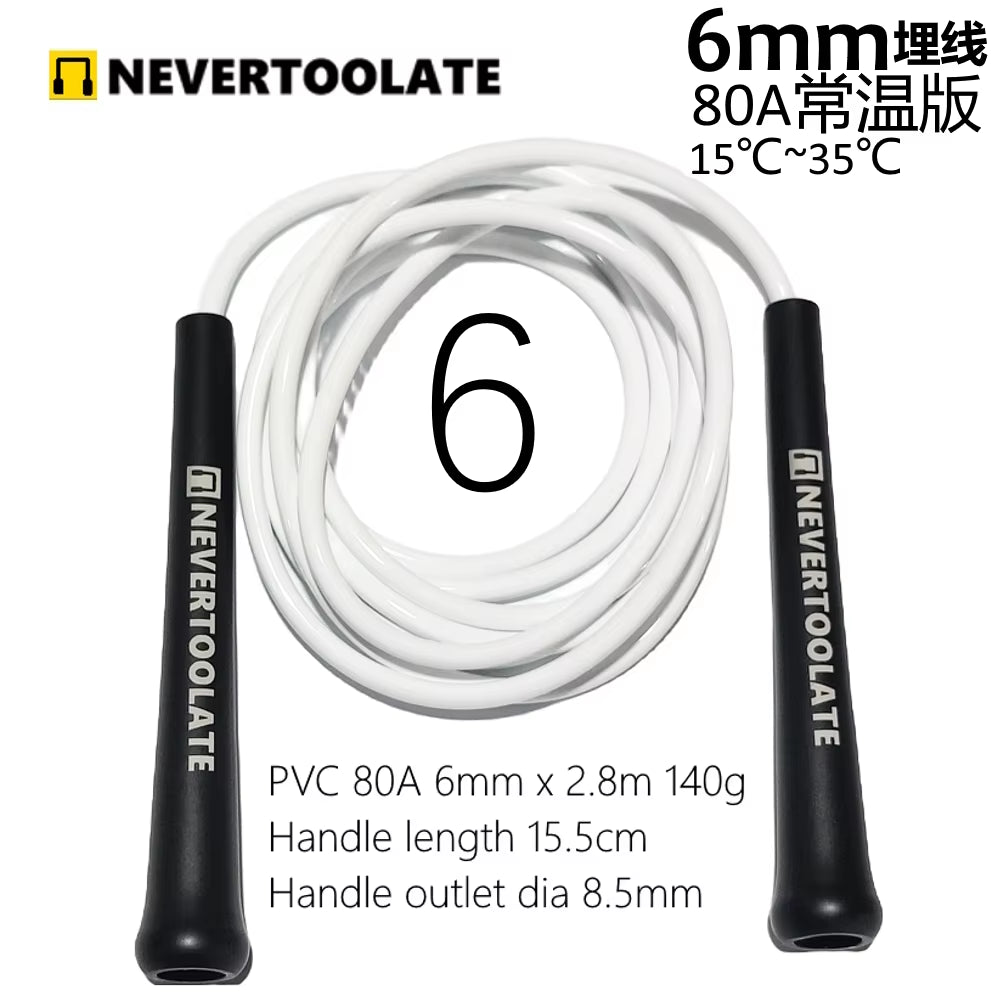 NeverTooLate™ ProSpeed Jump Rope – Lightweight, Durable & Fast