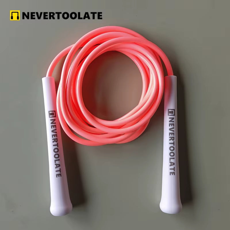 NeverTooLate™ ProSpeed Jump Rope – Lightweight, Durable & Fast