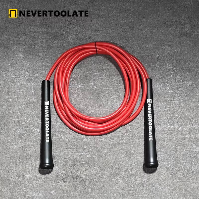 NeverTooLate™ ProSpeed Jump Rope – Lightweight, Durable & Fast