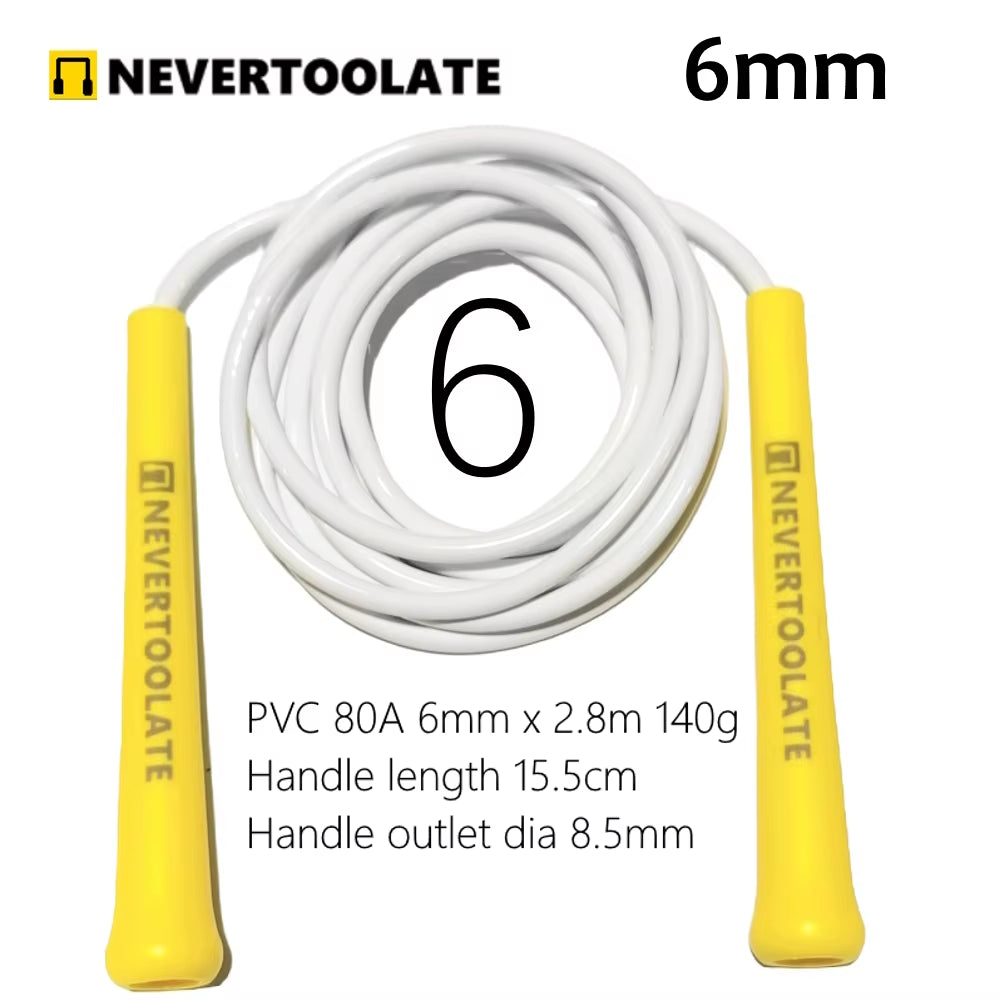 NeverTooLate™ ProSpeed Jump Rope – Lightweight, Durable & Fast